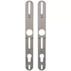 Yale Adjustable Lever Lever UPVC Multipoint Door Handles - 92mm PZ Sprung 196-252mm Screw Centres