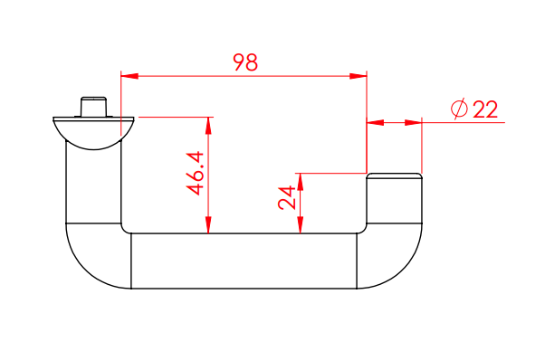 Sweet DDA Door Handle