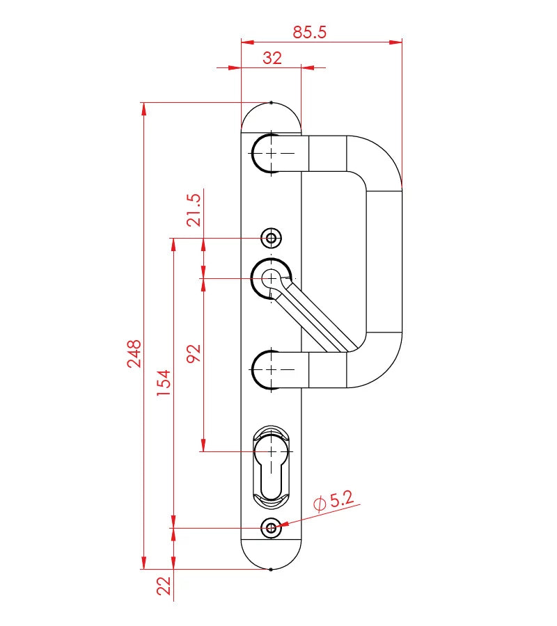 Ultion Sweet Patio Handle