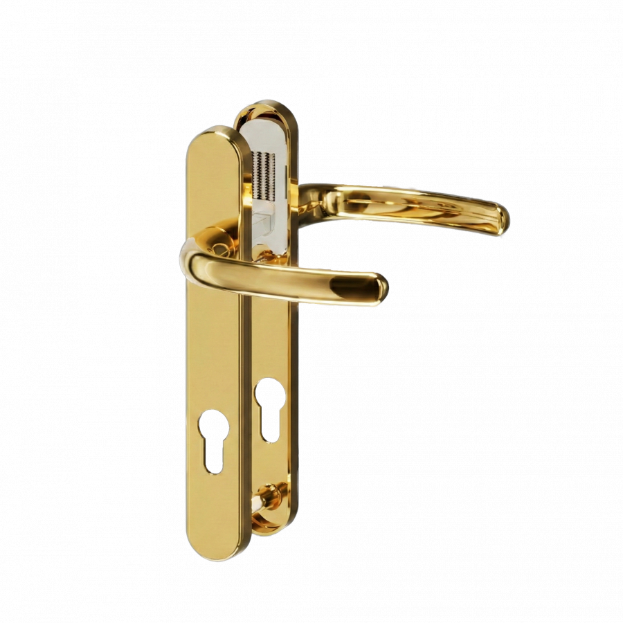 Direkt uPVC Door Handle 215mm Screw Centres 92PZ Sprung