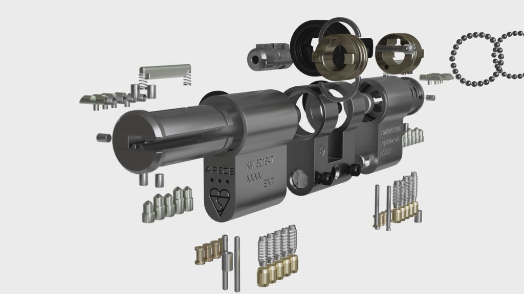 APECS AP 3-Star Euro Cylinder