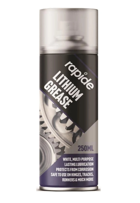 Rapide Lithium Grease 250ml Spray Can