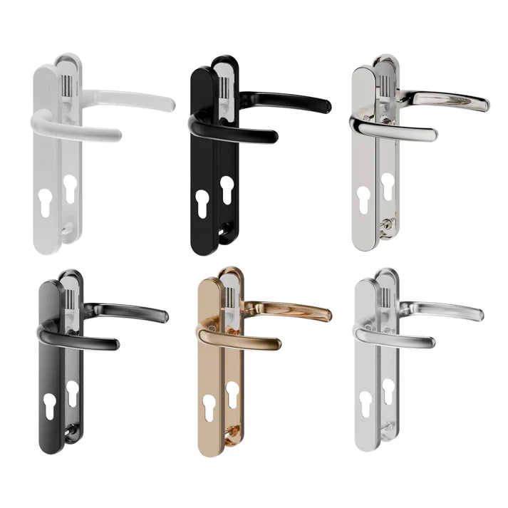 Direkt uPVC Door Handle 122mm Screw Centres 92PZ Sprung